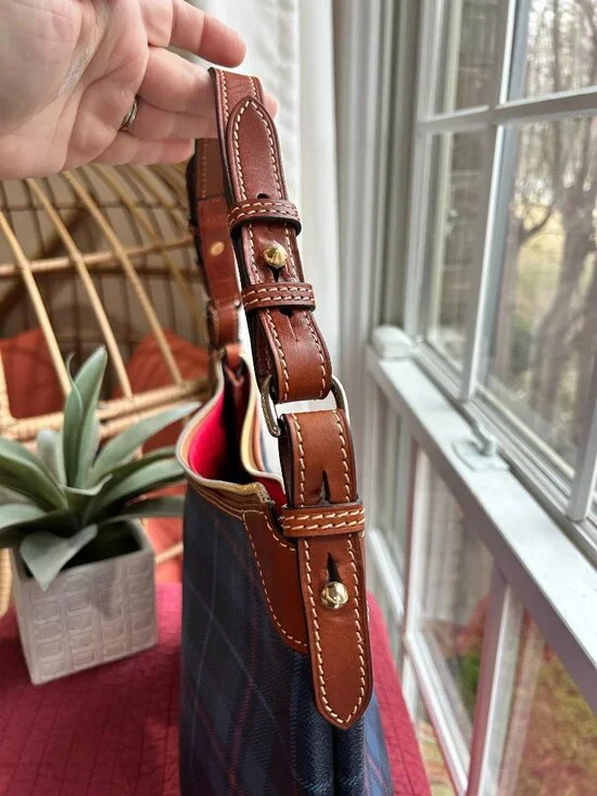 Dooney & Bourke Tiverton Plaid New with tags/registration - Picture 2 of 12